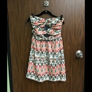 MM Couture by Miss Me strapless dress